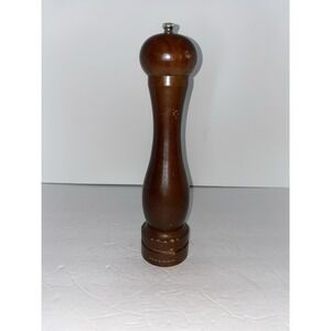 Cole & Mason England Pepper Grinder Mill Dark Brown Wood 12"